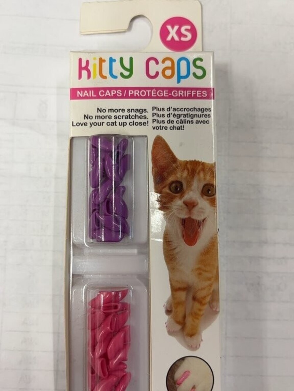 Kitty Caps Nail Caps for Cats XS